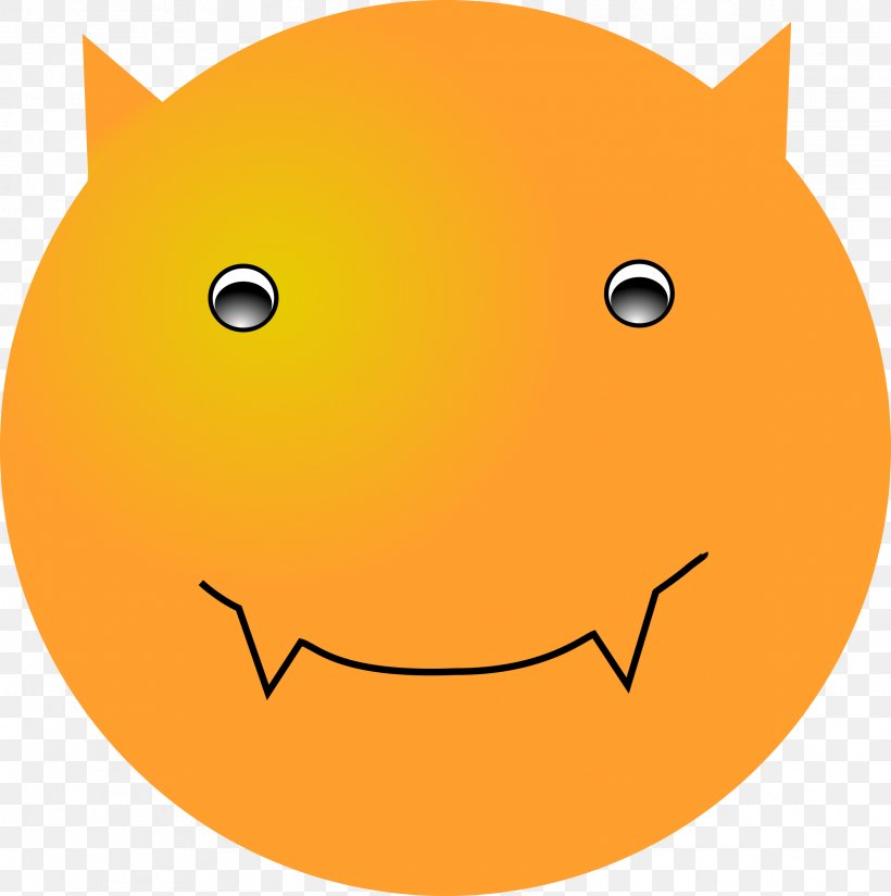 Smiley Emoticon Symbol Clip Art, PNG, 2388x2400px, Smiley, Carnivoran, Devil, Drawing, Emoji Download Free
