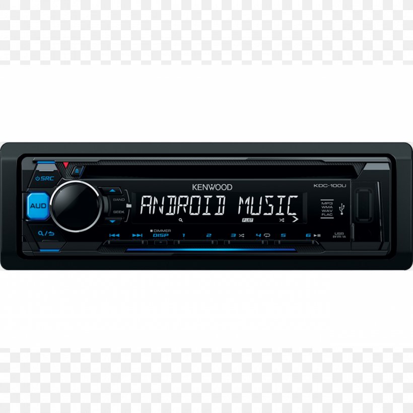 Vehicle Audio KENWOOD KDC-100UB Car Stereo Receiver Kenwood Corporation ISO 7736 CD Player, PNG, 1280x1280px, Vehicle Audio, Audio Receiver, Cd Player, Compact Disc, Electronic Device Download Free