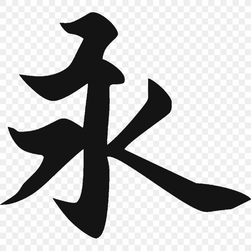Chinese Characters Decal Chinese Language Japanese Calligraphy Meaning, PNG, 1000x1000px, Chinese Characters, Black And White, Chinese Calligraphy, Chinese Language, Decal Download Free