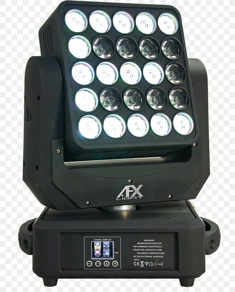 Intelligent Lighting Light-emitting Diode DMX512, PNG, 720x1017px, Light, Cree Inc, Disc Jockey, Electronics, Fog Machines Download Free