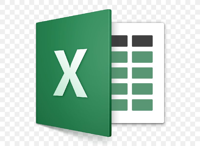 Macintosh Microsoft Excel Excel 2016 Microsoft Corporation Computer Software, PNG, 600x600px, Microsoft Excel, Brand, Computer Software, Excel 2016, Green Download Free