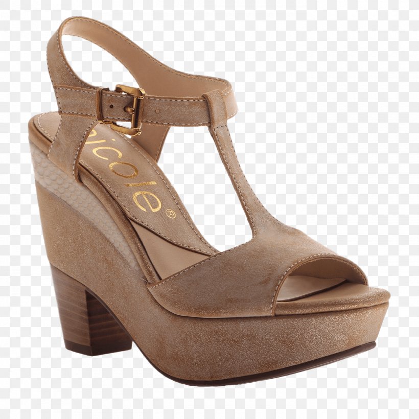 Shoe Sandal Suede Wedge Walking, PNG, 1400x1400px, Shoe, Basic Pump, Beige, Brown, Footwear Download Free