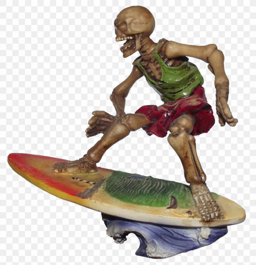 Surfing Surfboard Skeleton, PNG, 878x910px, Surfing, Figurine, Freeware, Skeleton, Stock Photography Download Free