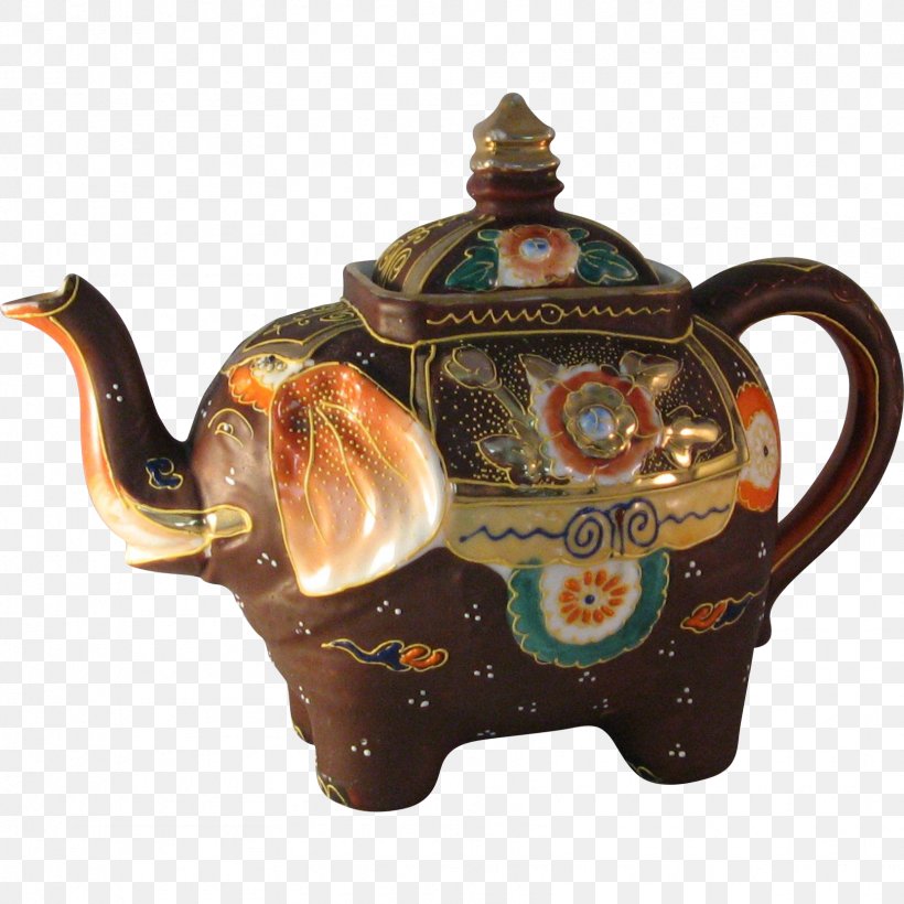 Teapot Kettle Elephant Ceramic, PNG, 1663x1663px, Teapot, Antique, Ceramic, Color, Crock Download Free