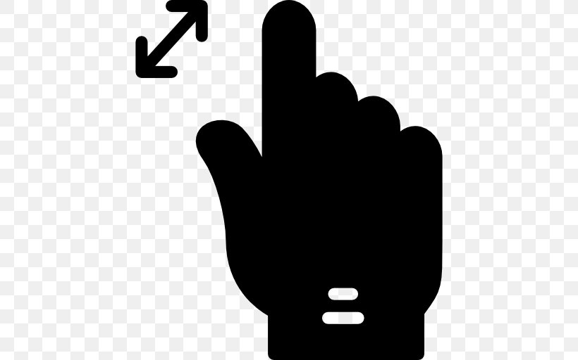 Thumb Gesture Finger, PNG, 512x512px, Thumb, Black, Black And White, Cursor, Finger Download Free