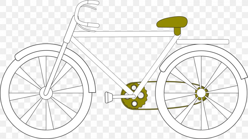 Bicycle Tire Drawing Mountain Bike Bicycle Wheel, PNG, 1485x836px, Bicycle, Area, Bicycle Accessory, Bicycle Drivetrain Part, Bicycle Frame Download Free