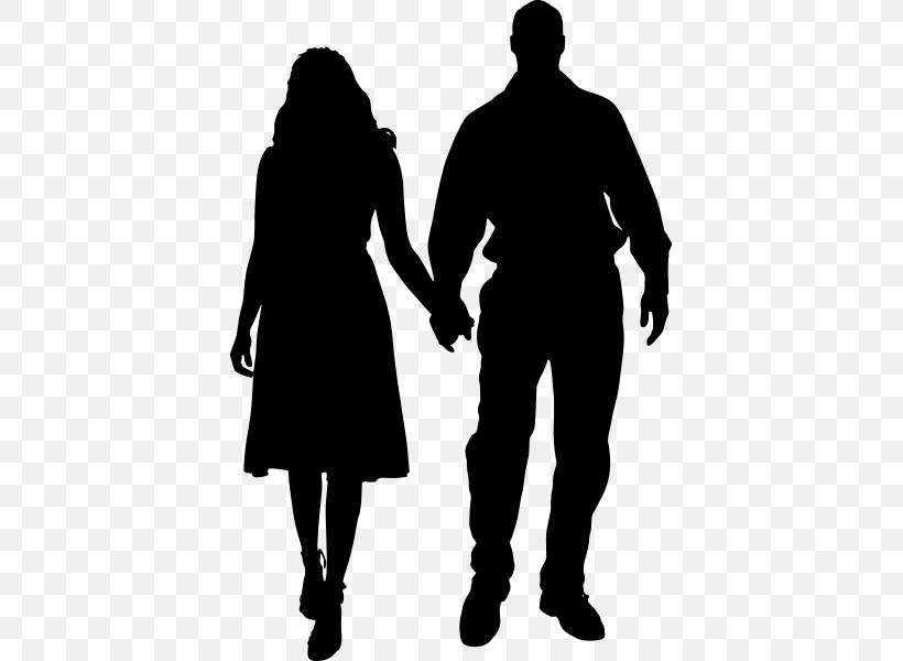 Holding Hands, PNG, 450x600px, Silhouette, Blackandwhite, Gesture ...
