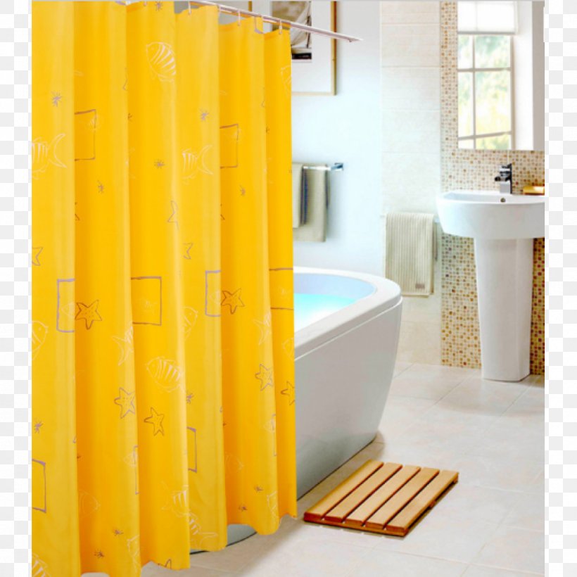 Window Curtain Shower Douchegordijn Bathtub, PNG, 1000x1000px, Window, Bathroom, Bathtub, Curtain, Curtain Drape Rails Download Free