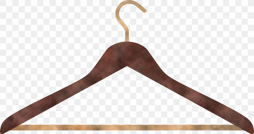 Clothes Hanger Brown Home Accessories Wood Furniture, PNG, 2999x1585px, Clothes Hanger, Brown, Furniture, Home Accessories, Wood Download Free