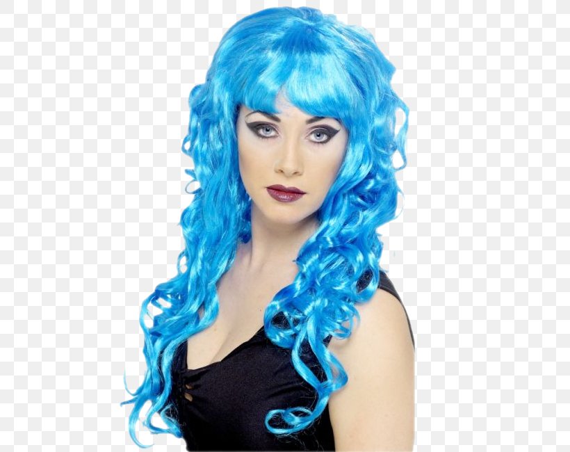 Costume Party Wig Clothing Accessories, PNG, 600x650px, Costume Party, Bangs, Blue, Brown Hair, Clothing Download Free