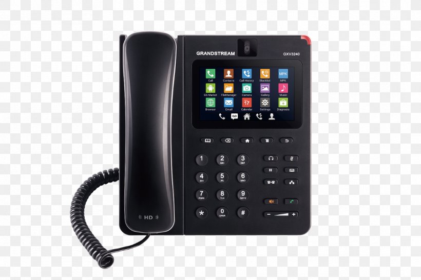 Grandstream Networks VoIP Phone Grandstream GXV3240 Grandstream GXV3275 Telephone, PNG, 1064x709px, Grandstream Networks, Analog Telephone Adapter, Android, Business Telephone System, Communication Device Download Free