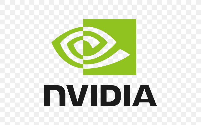 Nvidia Logo Graphics Processing Unit, PNG, 512x512px, Nvidia, Area, Brand, Computer, Deep Learning Download Free