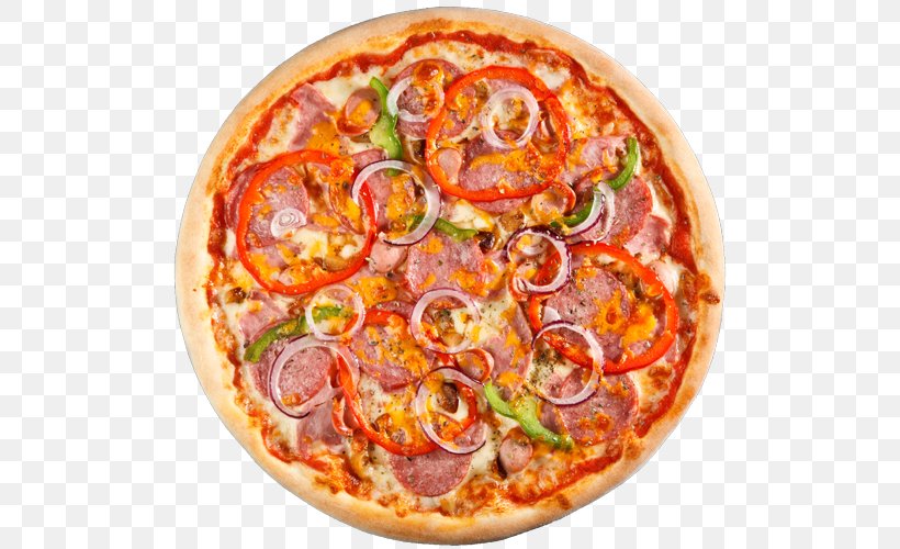California-style Pizza Sicilian Pizza Italian Cuisine Salami, PNG, 700x500px, Californiastyle Pizza, American Food, California Style Pizza, Cuisine, Delivery Download Free