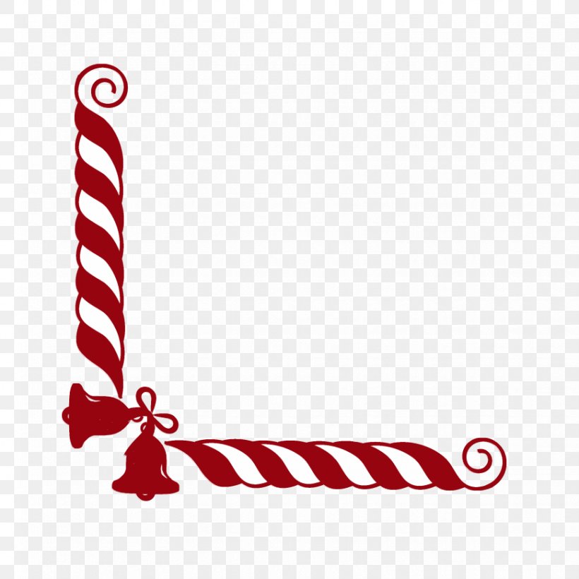 christmas candy clipart border