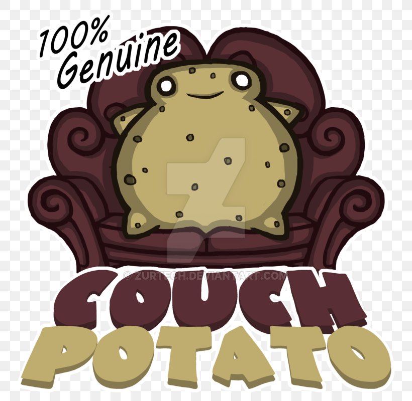 Couch Potato Drawing Sweet Potato, PNG, 800x800px, Couch, Cartoon, Comics, Couch Potato, Drawing Download Free