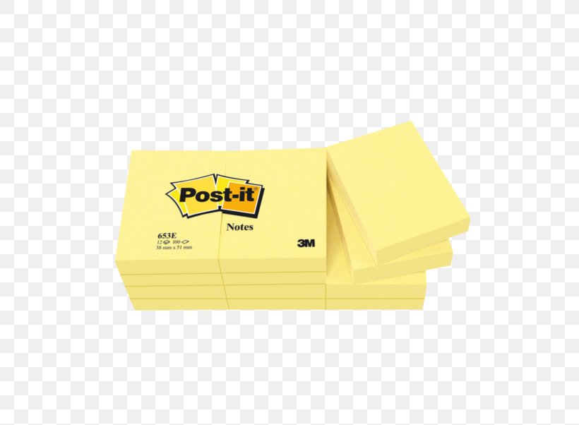 Post-it Note Brand Yellow 3M, PNG, 741x602px, Postit Note, Bouchon, Brand, Material, Yellow Download Free