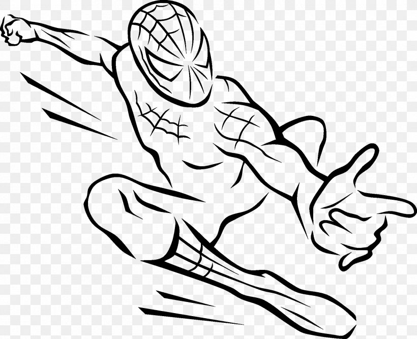 Spider-Man Thumb Homo Sapiens Superhero Clip Art, PNG, 1800x1466px, Watercolor, Cartoon, Flower, Frame, Heart Download Free