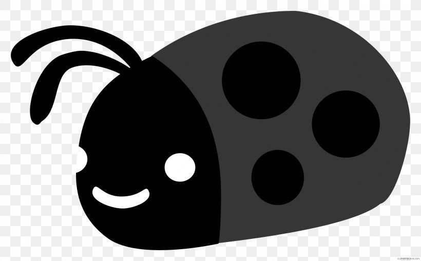 Ladybird Beetle Clip Art Vector Graphics Image, PNG, 2400x1489px, Ladybird Beetle, Black And White, Cuteness, Drawing, Face Download Free