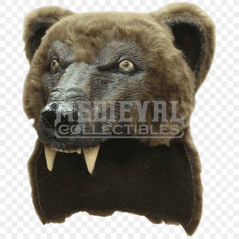 American Black Bear Grizzly Bear Halloween Costume Mask, PNG, 850x850px, Watercolor, Cartoon, Flower, Frame, Heart Download Free