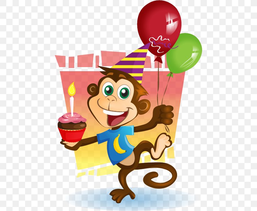 Orangutan Ape Monkey Clip Art, PNG, 470x673px, Orangutan, Ape, Art, Birthday, Cartoon Download Free