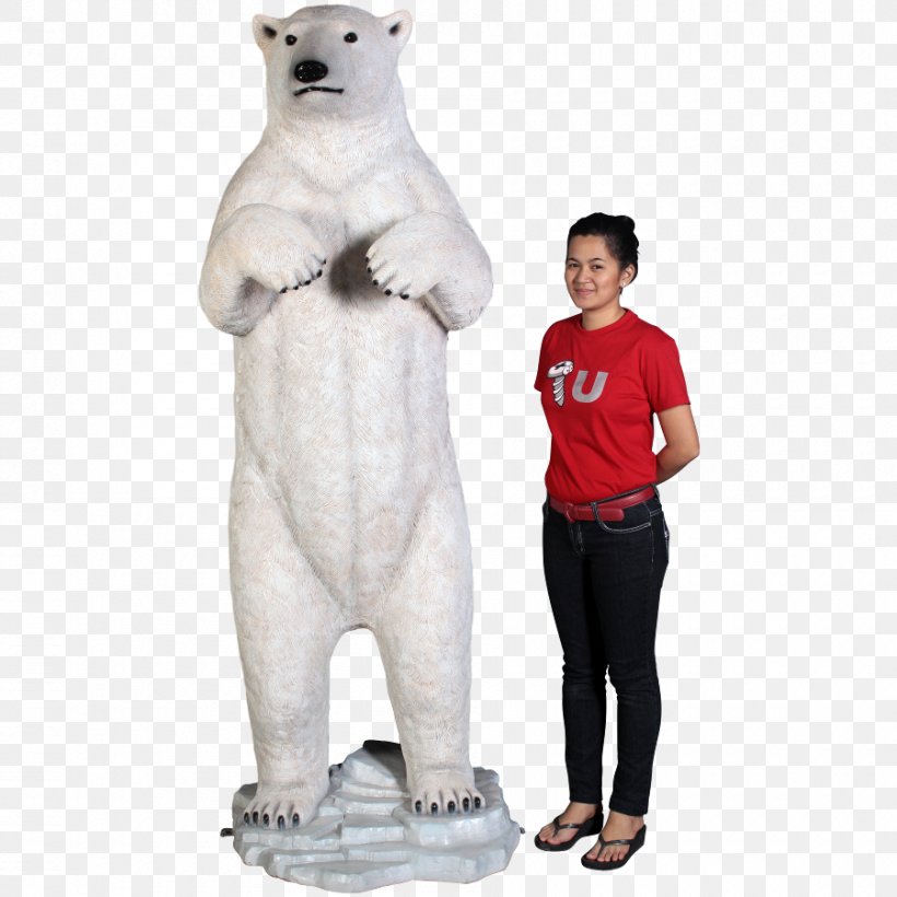 Polar Bears Polar Bear Standing Sculpture Arctotherium, PNG, 900x900px, Polar Bear, Animal, Bear, Carnivoran, Costume Download Free