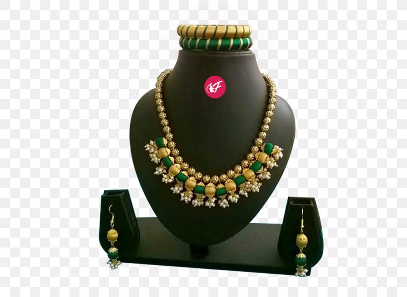 Emerald Earring Necklace Jewellery Silk, PNG, 600x600px, Emerald, Bangle, Bead, Choker, Earring Download Free