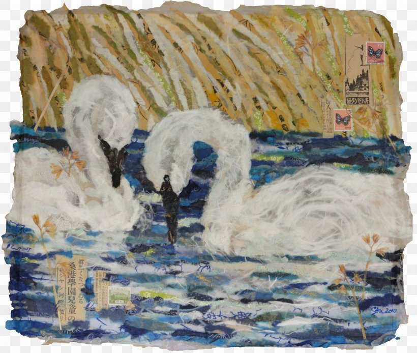 Goose Cygnini Duck Painting Water Bird, PNG, 2000x1694px, Goose, Anatidae, Bird, Cygnini, Duck Download Free