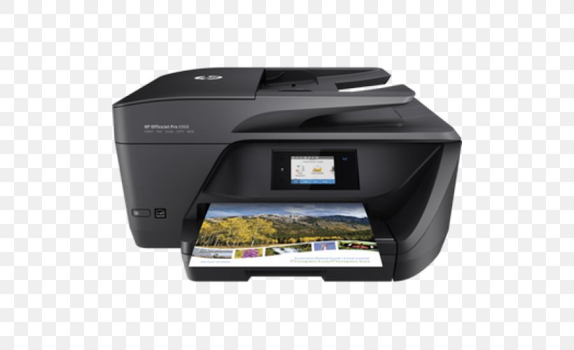Hewlett-Packard HP Officejet Pro 6968 Multi-function Printer Inkjet Printing, PNG, 500x500px, Hewlettpackard, Allinone, Customer Service, Electronic Device, Electronics Download Free