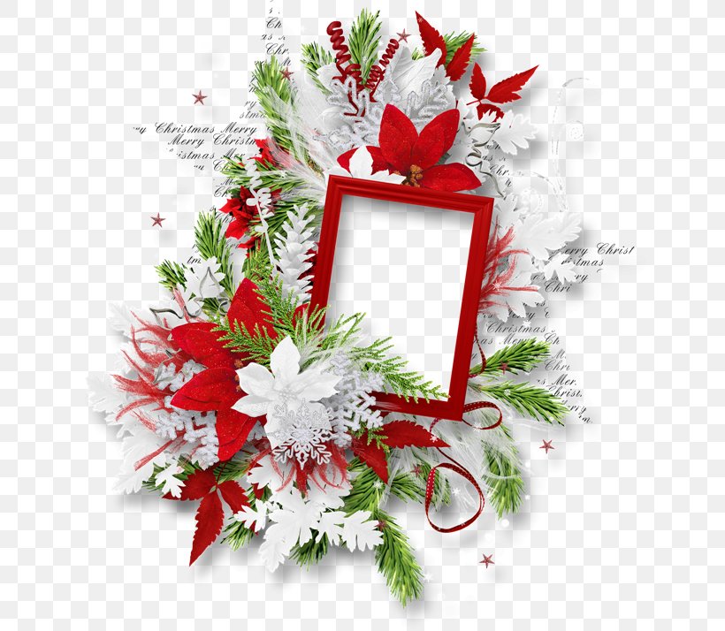 Picture Frames Christmas New Year, PNG, 650x714px, Picture Frames, Artificial Flower, Christmas, Christmas Decoration, Christmas Ornament Download Free