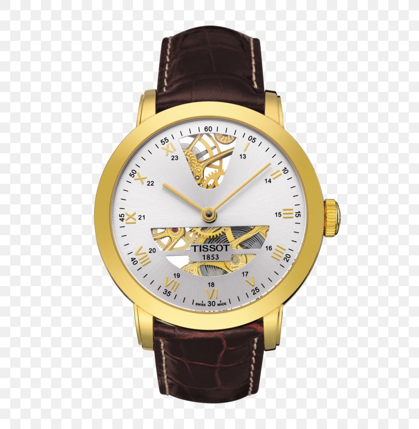 Tissot T-Complication Squelette Skeleton Watch Tissot PRC 200 Chronograph, PNG, 555x840px, Tissot, Brand, Chronograph, Clock, Colored Gold Download Free