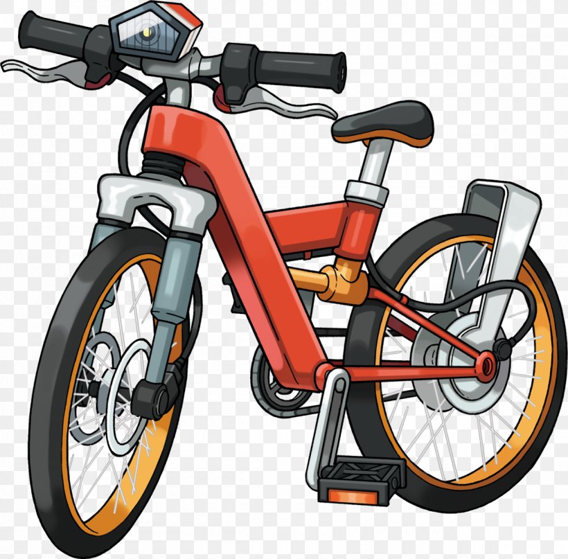 Bicycle Video Games Cycling Nintendo Pokemon Acro Bike, PNG, 1200x1181px, Bicycle, Auto Part, Automotive Wheel System, Bicycle Accessory, Bicycle Drivetrain Part Download Free