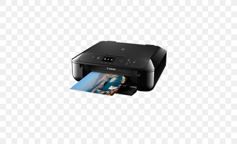 Canon PIXMA MG5750 Inkjet Printing Multi-function Printer, PNG, 500x500px, Canon, Edible Ink Printing, Electronic Device, Electronics, Image Scanner Download Free