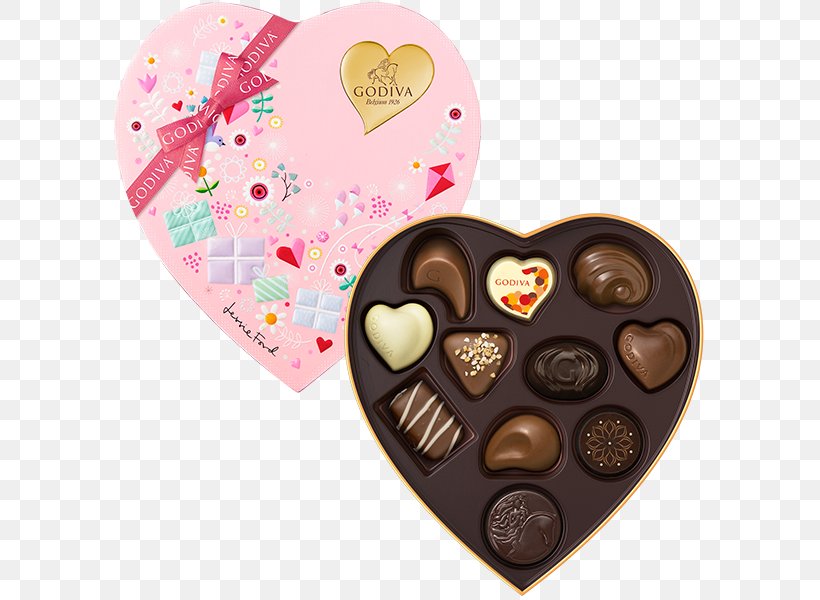 Chocolate Truffle White Chocolate Godiva Chocolatier Valentine's Day, PNG, 600x600px, Chocolate Truffle, Ballotin, Biscuits, Bonbon, Candy Download Free