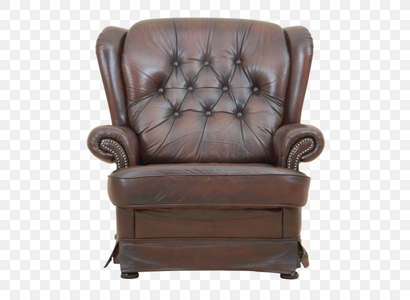 Club Chair Leather Recliner, PNG, 500x600px, Club Chair, Brown, Chair, Couch, Furniture Download Free