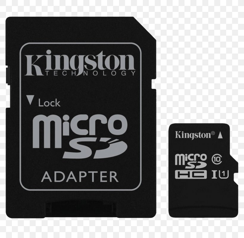 Flash Memory Cards MicroSD Secure Digital Computer Data Storage Kingston Technology, PNG, 800x800px, Flash Memory Cards, Brand, Computer Data Storage, Electronic Device, Electronics Accessory Download Free