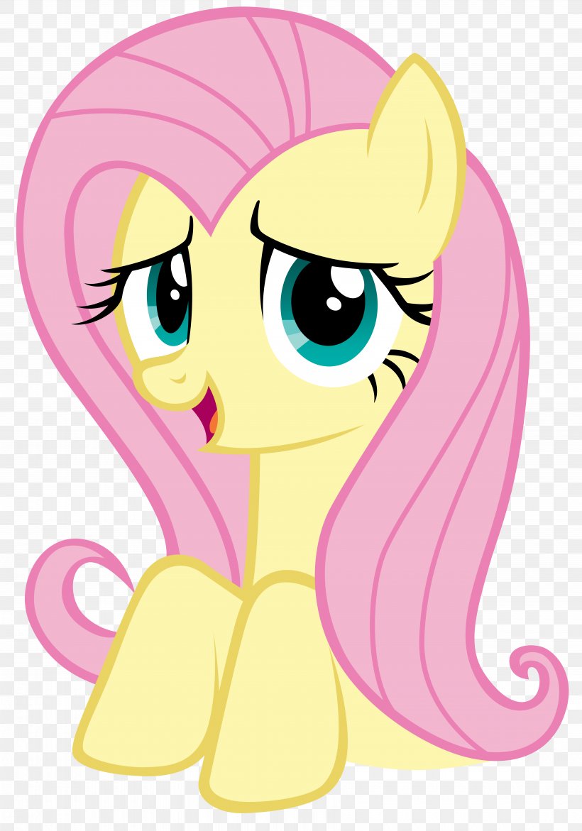 Fluttershy Pinkie Pie Whiskers Photograph Twilight Sparkle, PNG, 7000x10000px, Watercolor, Cartoon, Flower, Frame, Heart Download Free