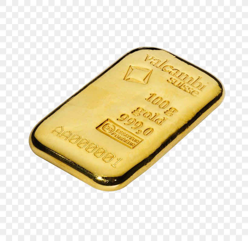 Gold Bar GLOBALSILVER Valcambi Ingot, PNG, 800x800px, Gold, Bullion, Carat, Fineness, Globalsilver Download Free