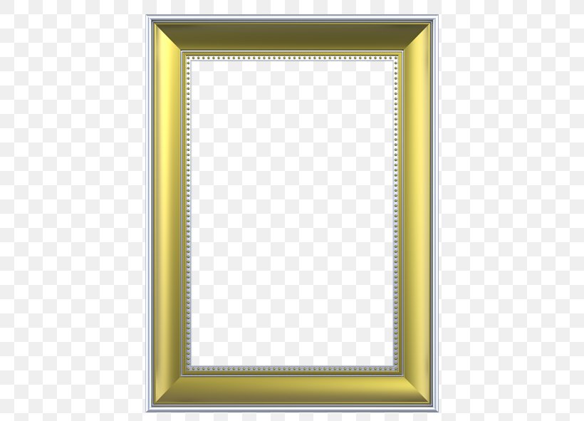 Gold Picture Frame Icon, PNG, 443x591px, Gold, Area, Cartoon, Gold Frame, Picture Frame Download Free