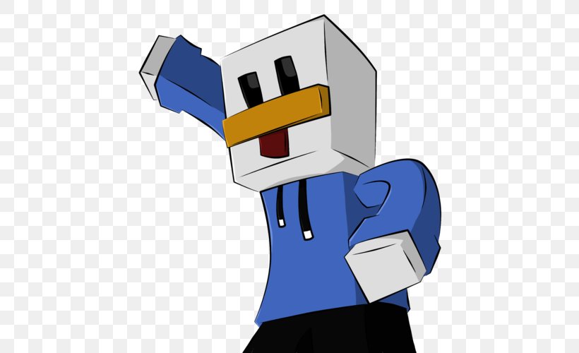Minecraft: Story Mode Duck YouTuber, PNG, 500x500px, Minecraft, Animation, David Calvo, Drawing, Duck Download Free