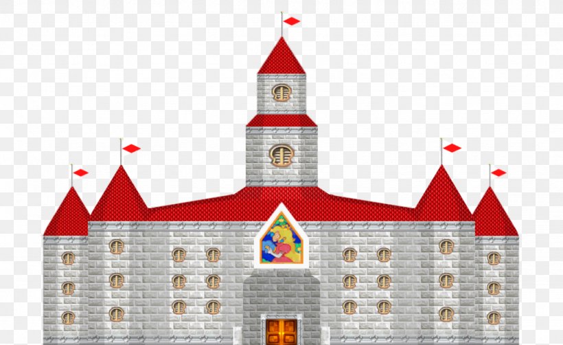 New Super Mario Bros. Wii Princess Peach Super Mario 64 Super Smash Bros., PNG, 1024x627px, New Super Mario Bros, Building, Chapel, Christmas, Christmas Decoration Download Free