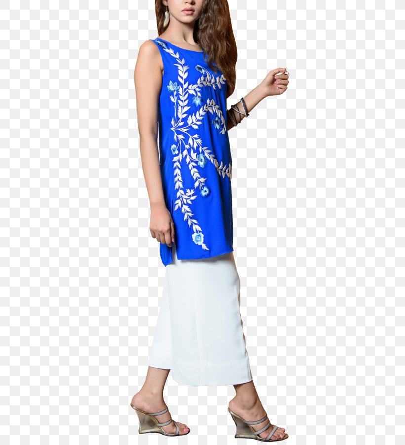 Sleeve Georgette Chiffon Tunic Fashion, PNG, 600x900px, Sleeve, Chiffon, Clothing, Cobalt, Cobalt Blue Download Free