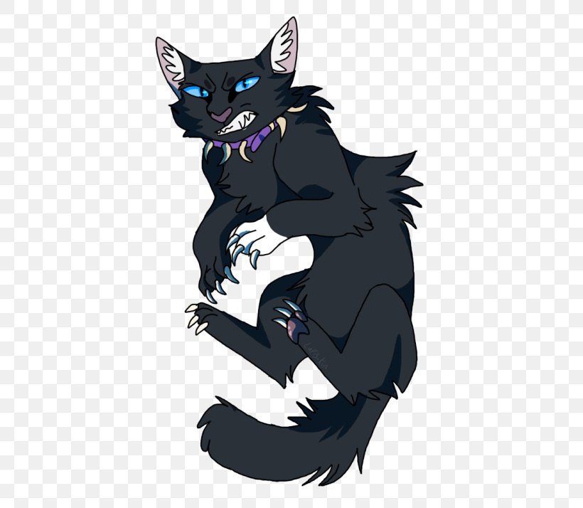 Black Cat Whiskers Clip Art Warriors, PNG, 500x714px, Black Cat, Animation, Art, Ashfur, Carnivore Download Free