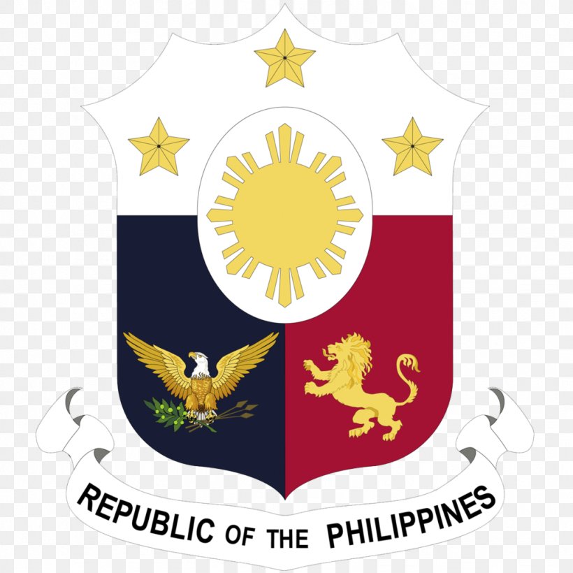 Coat Of Arms Of The Philippines Flag Of The Philippines National Coat Of Arms, PNG, 1024x1024px, Philippines, Brand, Coat Of Arms, Coat Of Arms Of The Philippines, Country Download Free