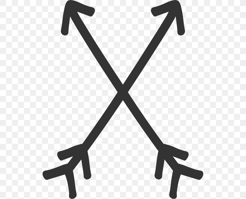 Cross Arrow Drawing., PNG, 537x664px, Tshirt, Black, Black And White, Cotton, First Day Of School Download Free