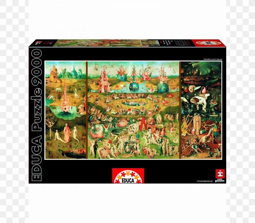 The Garden Of Earthly Delights Jigsaw Puzzles Educa Borràs Biblical Puzzles, PNG, 1372x1200px, Garden Of Earthly Delights, Action Figure, Art, Buffalo Games, Games Download Free