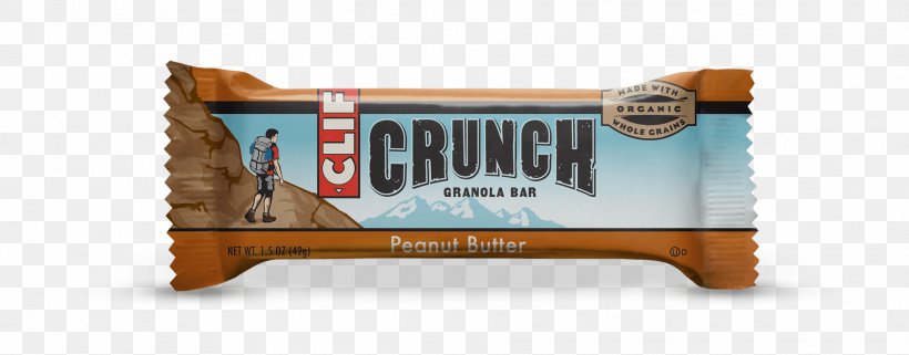 Chocolate Bar Nestlé Crunch Clif Bar & Company Clif Crunch Granola Bar Peanut Butter, PNG, 1868x732px, Chocolate Bar, Brand, Butter, Chocolate, Clif Bar Company Download Free