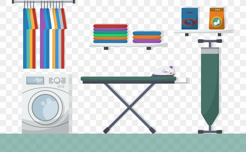 Clothes Iron Clothing Washing Machine, PNG, 5833x3608px, Clothes Iron, Area, Brand, Clothes Hanger, Clothing Download Free