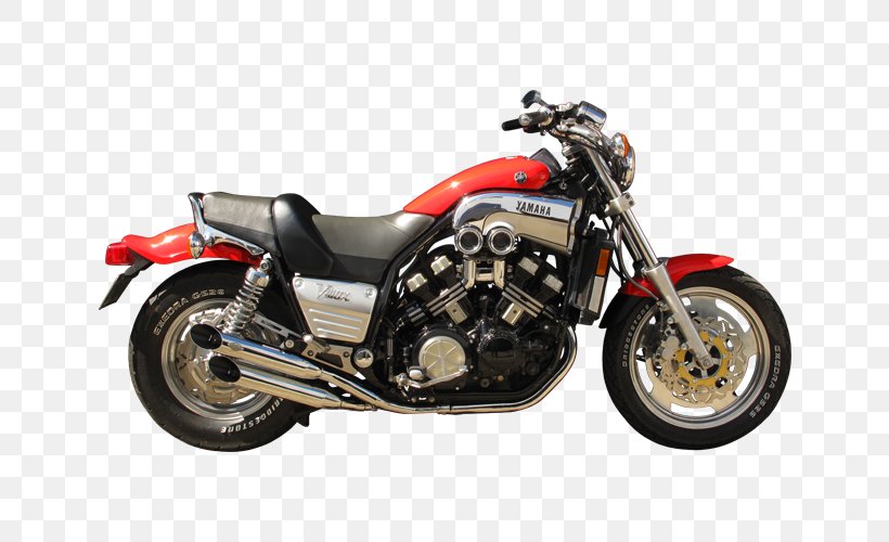 Exhaust System Yamaha Motor Company Cruiser Yamaha VMAX Motorcycle, PNG, 700x500px, Exhaust System, Automotive Exhaust, Automotive Exterior, Cruiser, Custom Motorcycle Download Free