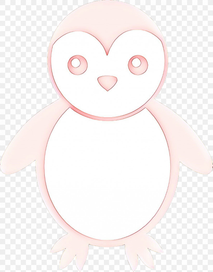 Penguin, PNG, 2349x3000px, White, Bird, Cartoon, Flightless Bird, Nose Download Free