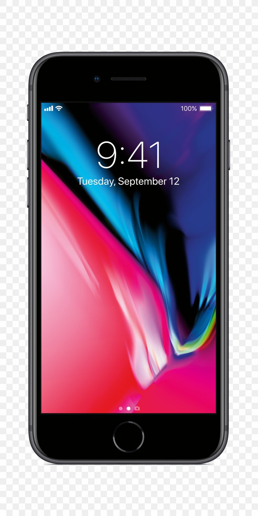 Apple IPhone 8 Plus Smartphone, PNG, 2160x4320px, Apple Iphone 8 Plus, Apple, Apple Iphone 8, Communication Device, Display Device Download Free